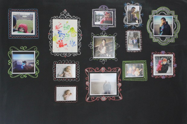 IMG_5010de | chalkboard gallery wall