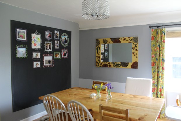 Better Remade | chalkboard gallery wall