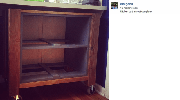 better remade I kitchen cart